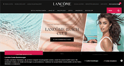 Desktop Screenshot of lancome.de