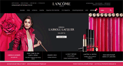 Desktop Screenshot of lancome.ru